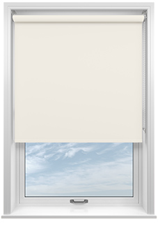 Trinity (Blackout), Off White - Roller Blind